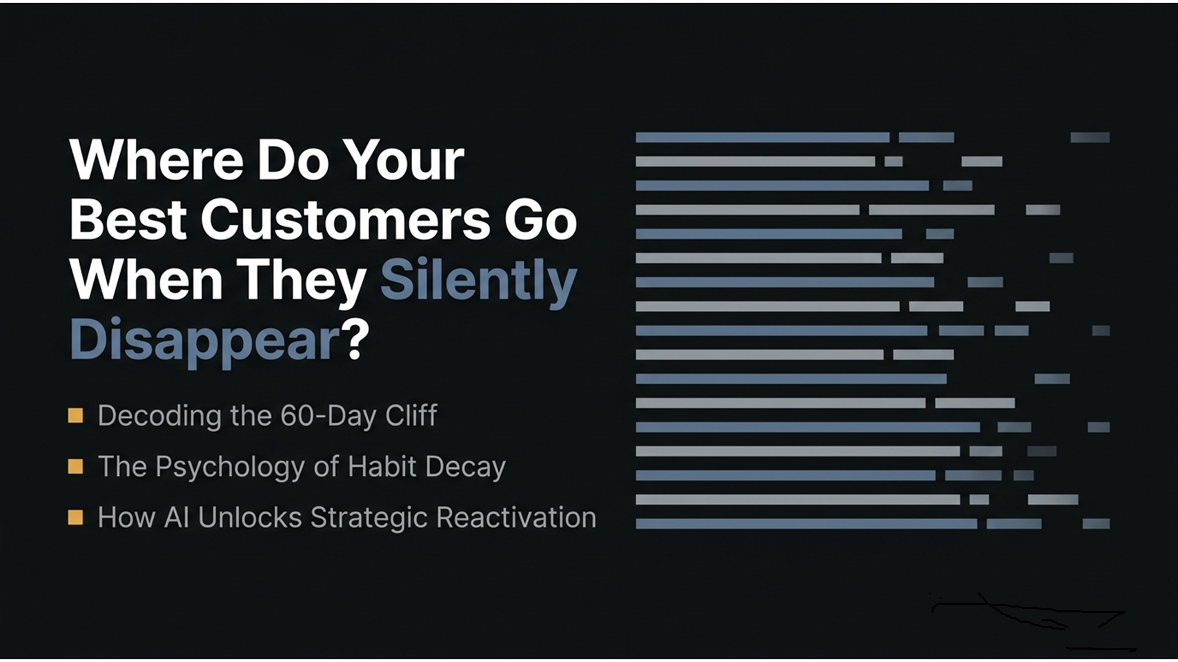 The 60-Day Ghost Problem: Why Your Best Customers Disappear Without a Word